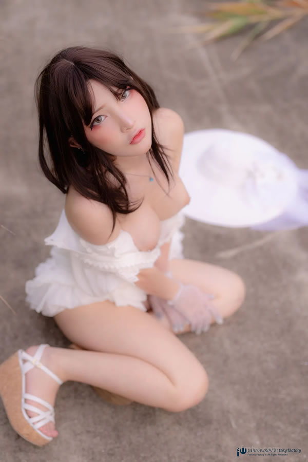 无遮挡  小丁Ding户外向日葵白衣胜雪 美图 P.1 
