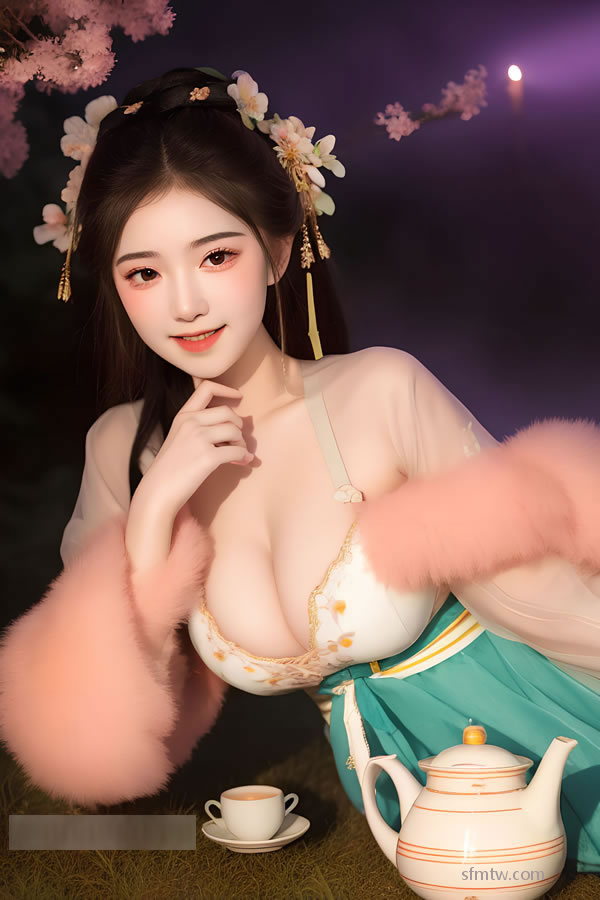 温婉多情的AI古装美人 柔情似水 P.1 