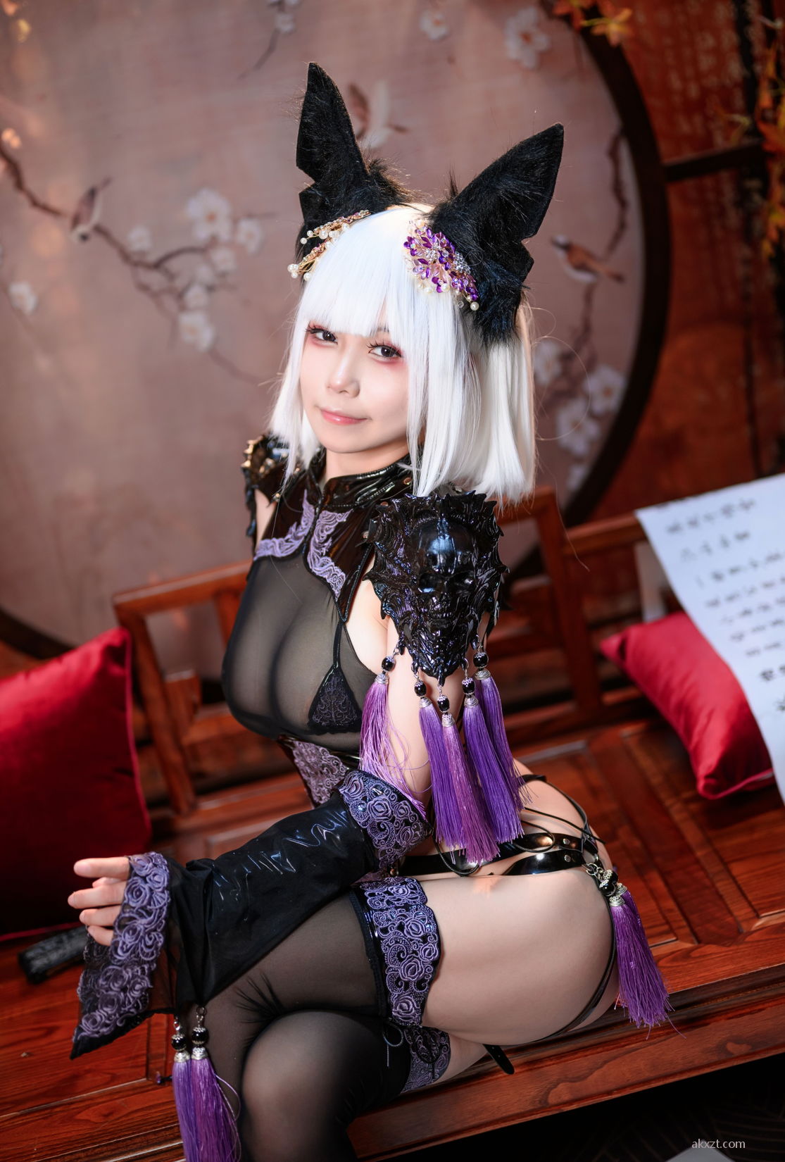 ;美战斗猫娘 火辣优秀组图 非常美人艺术图末夜787 [40P3V1.63G] P.1 