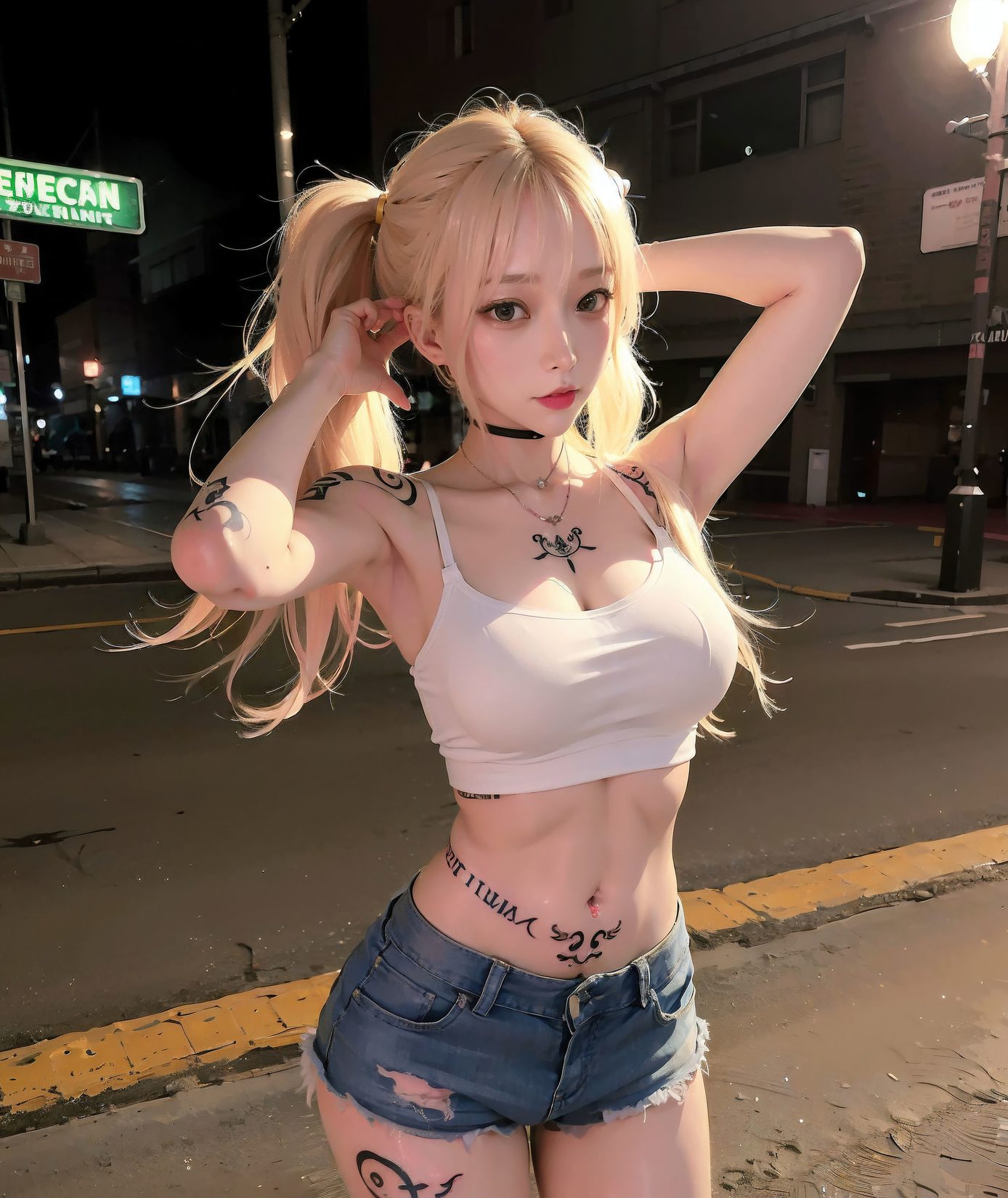 夜店 BadBro AI丽人 tatoo girl club 纹身丫头 P.2