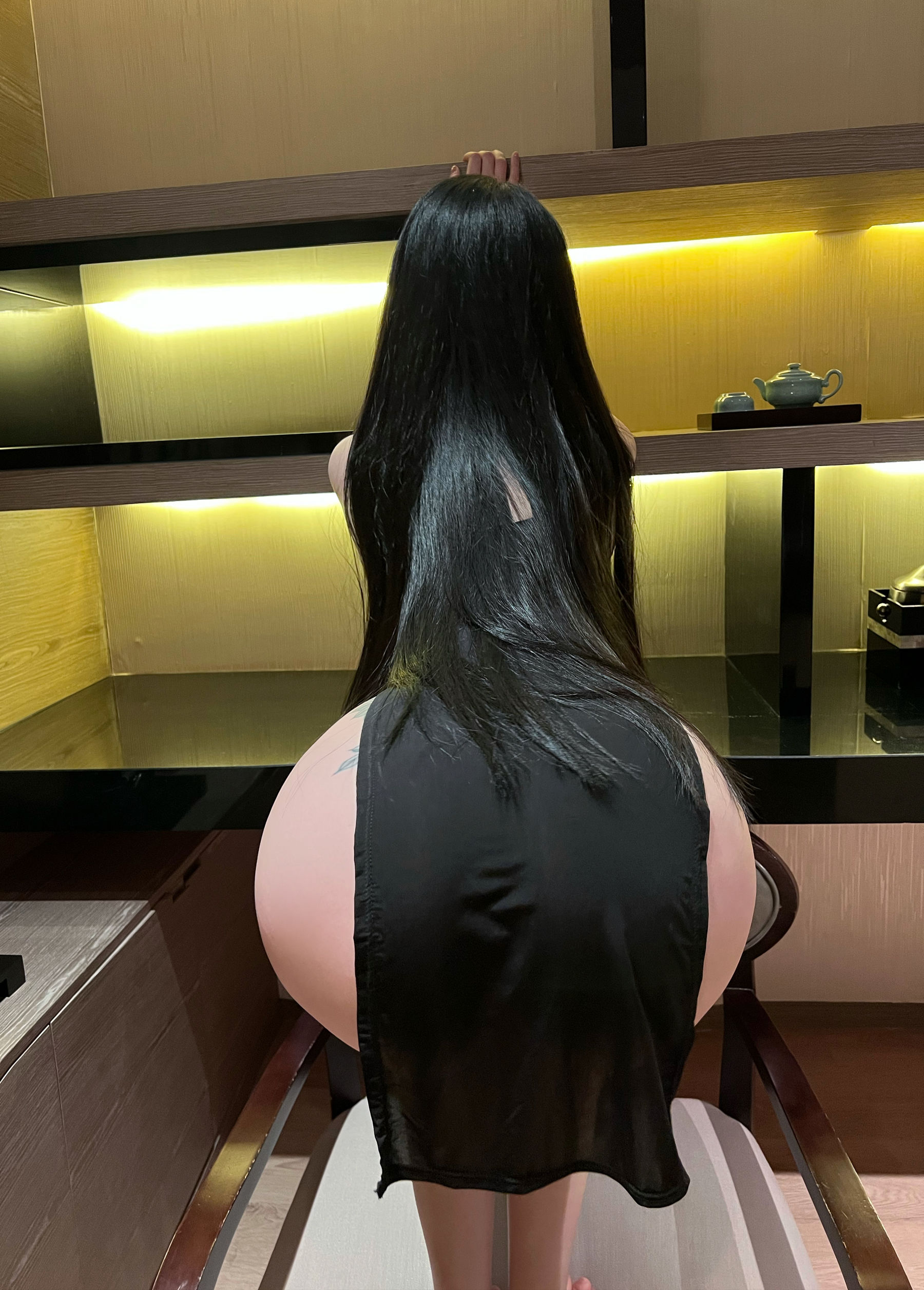美图秀-[福利COS] 美臀女神左公子666 - 遮不住的美臀 网红COS-第1张
