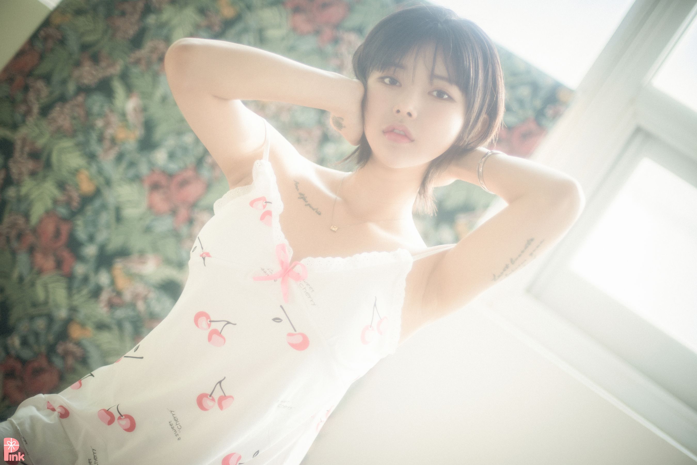 PINK RIBBON Uuuha – Floral – 1 日韩美图-第7张
