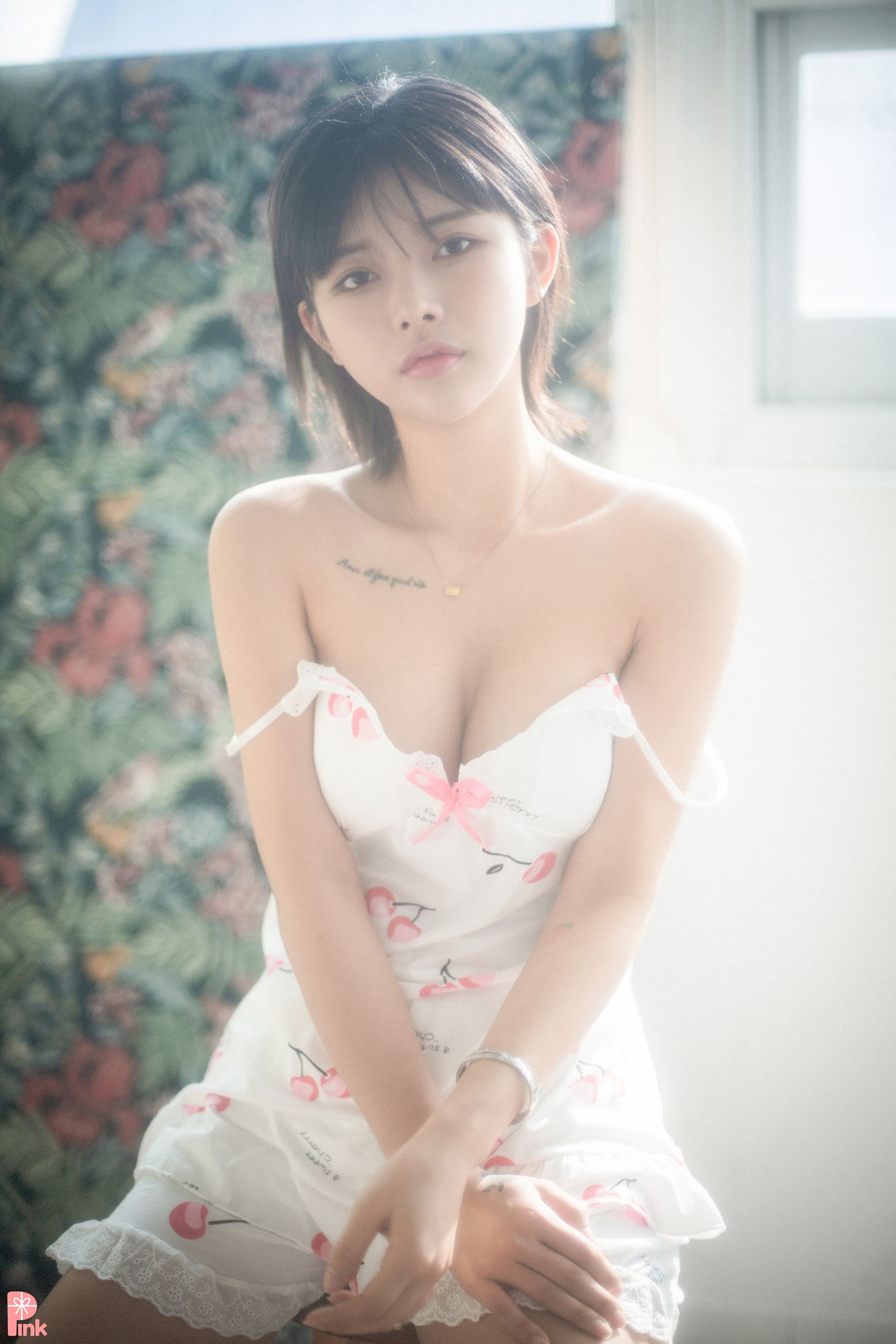 PINK RIBBON Uuuha – Floral – 1 日韩美图-第6张