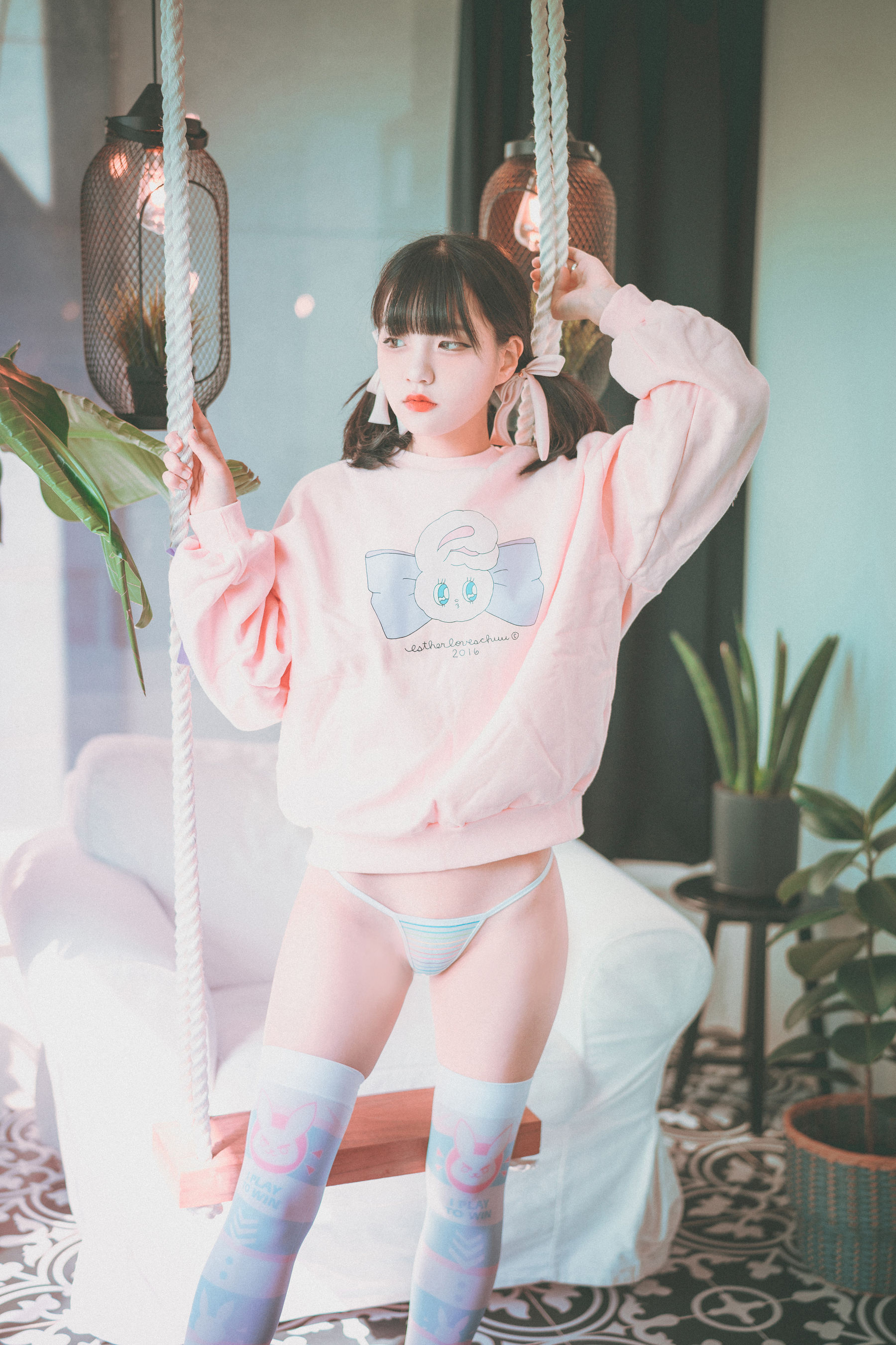 [DJAWA] Jenny – Lovely Pink 日韩美图-第31张