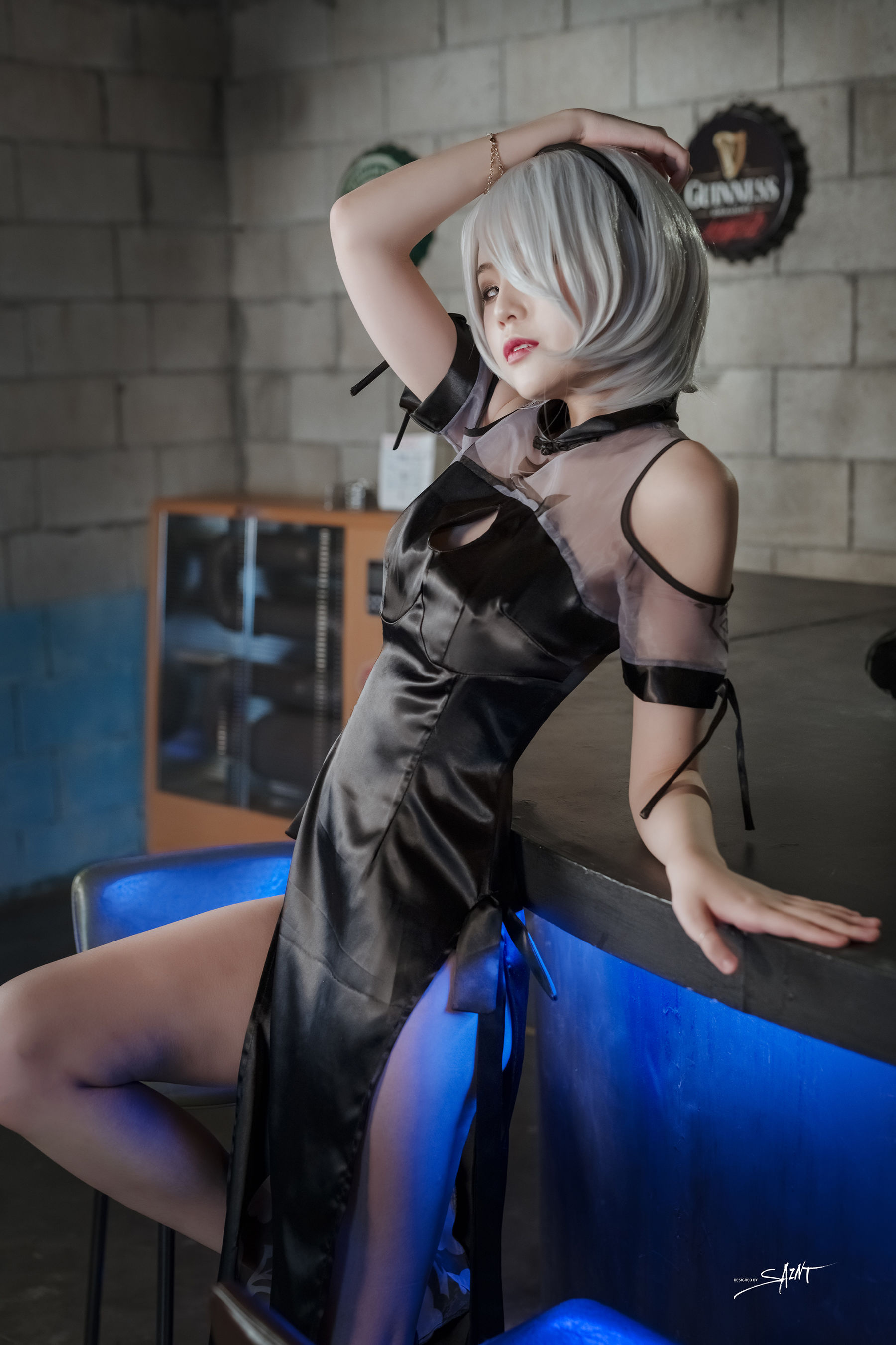 [saintphotolife] Yuna – Yunas Cos Vol.04 KDA Akali  Nier Automata 日韩美图-第4张