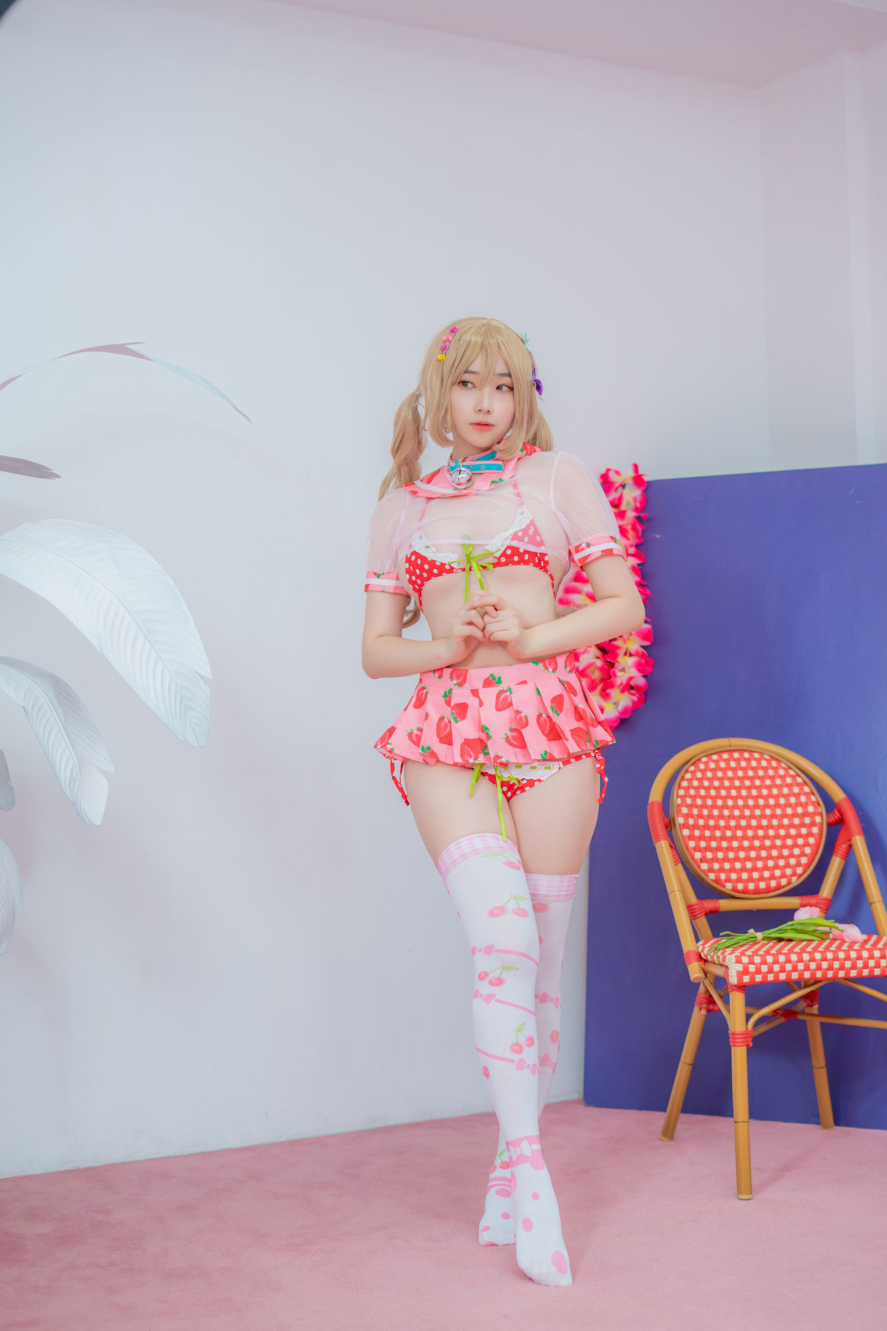 [CreamSoda] Bambi – Over knee socks 日韩美图-第3张