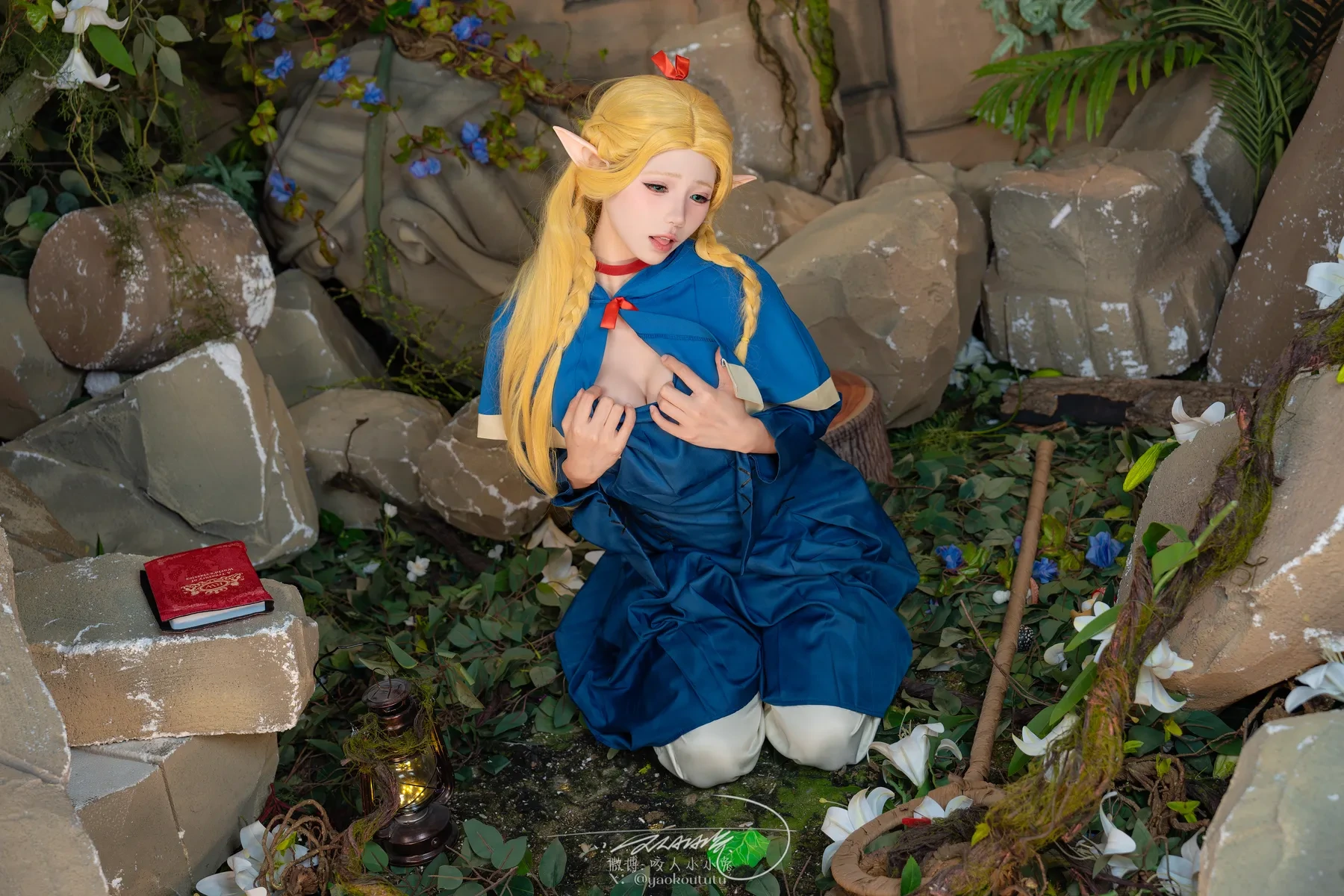 咬一口兔娘 – 7月作品『迷宫菇生食指南』[74P] Cosplay-第1张