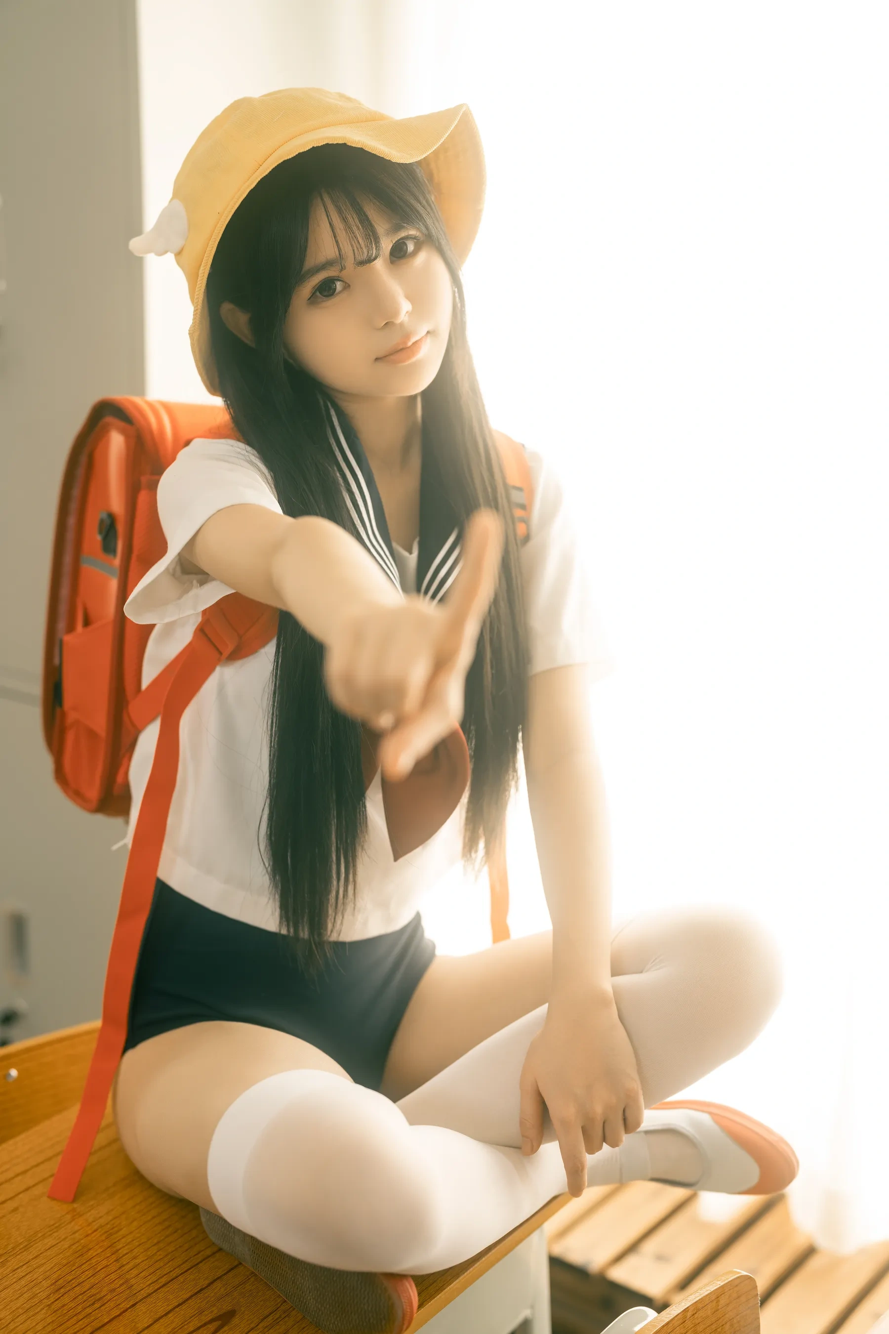 rua阮阮 – 小丸子 Cosplay-第1张