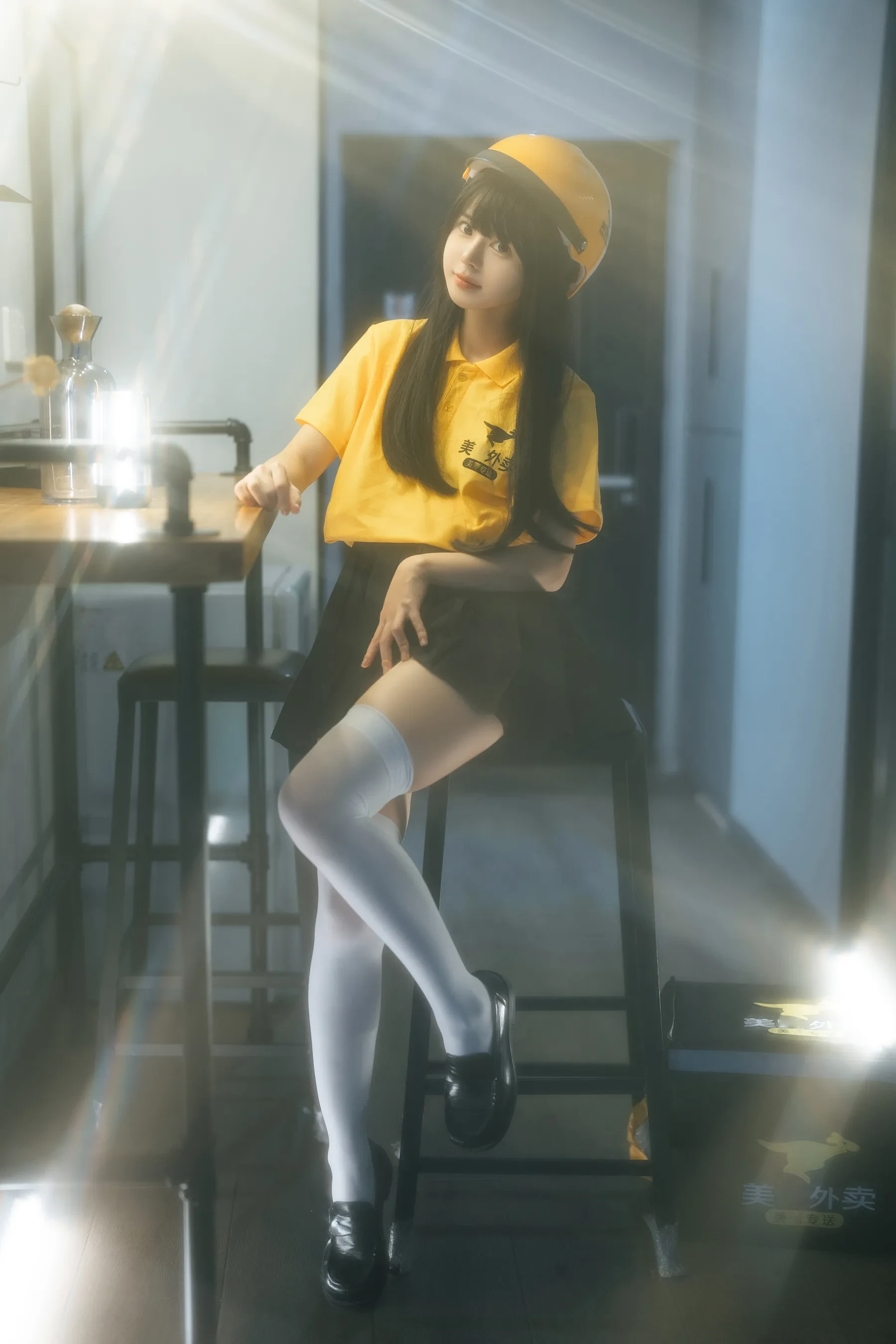 rua阮阮 – 外卖员 Cosplay-第3张