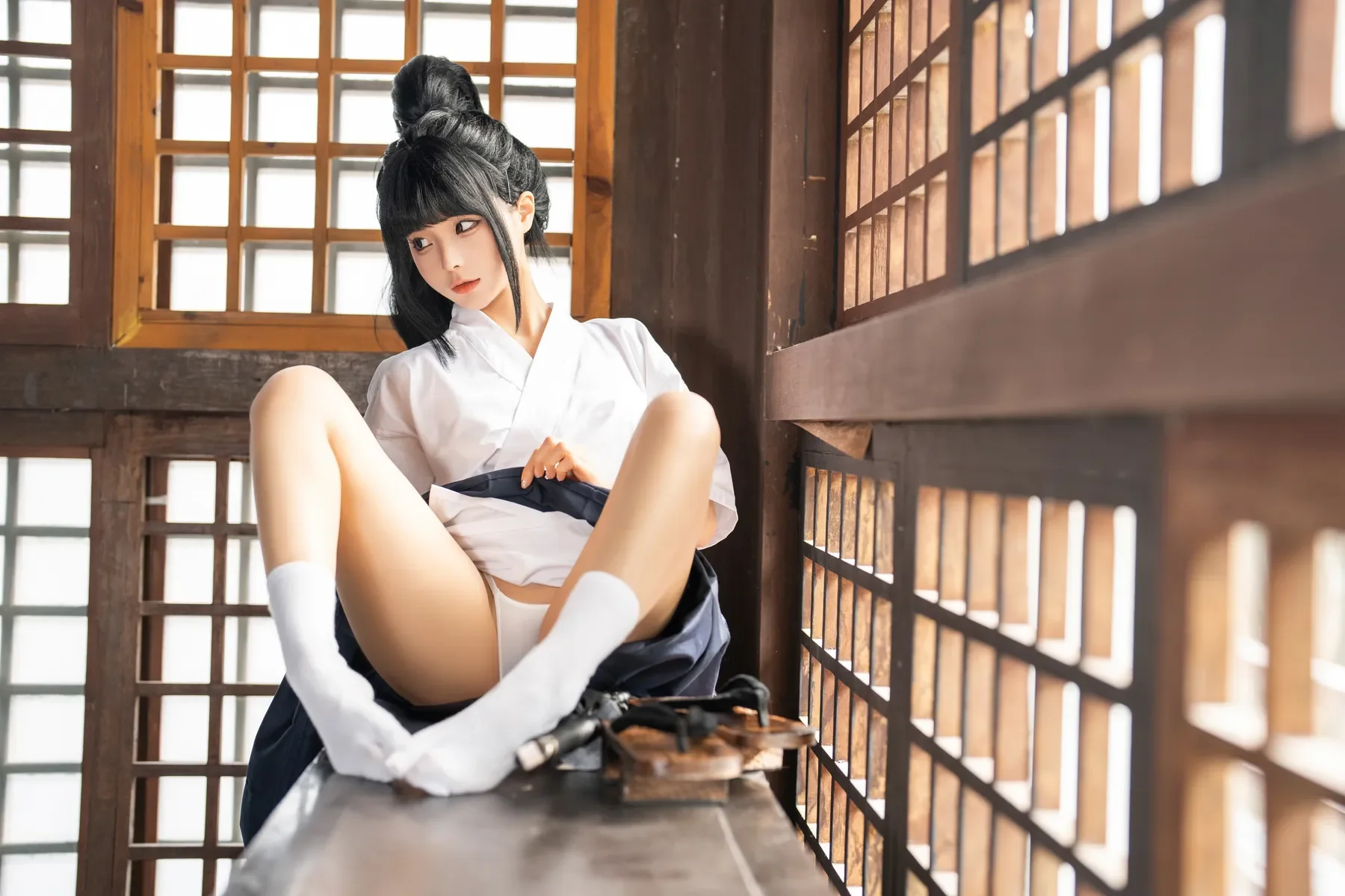 蠢沫沫 – 四月T2订阅2《武》[58P] Cosplay-第1张