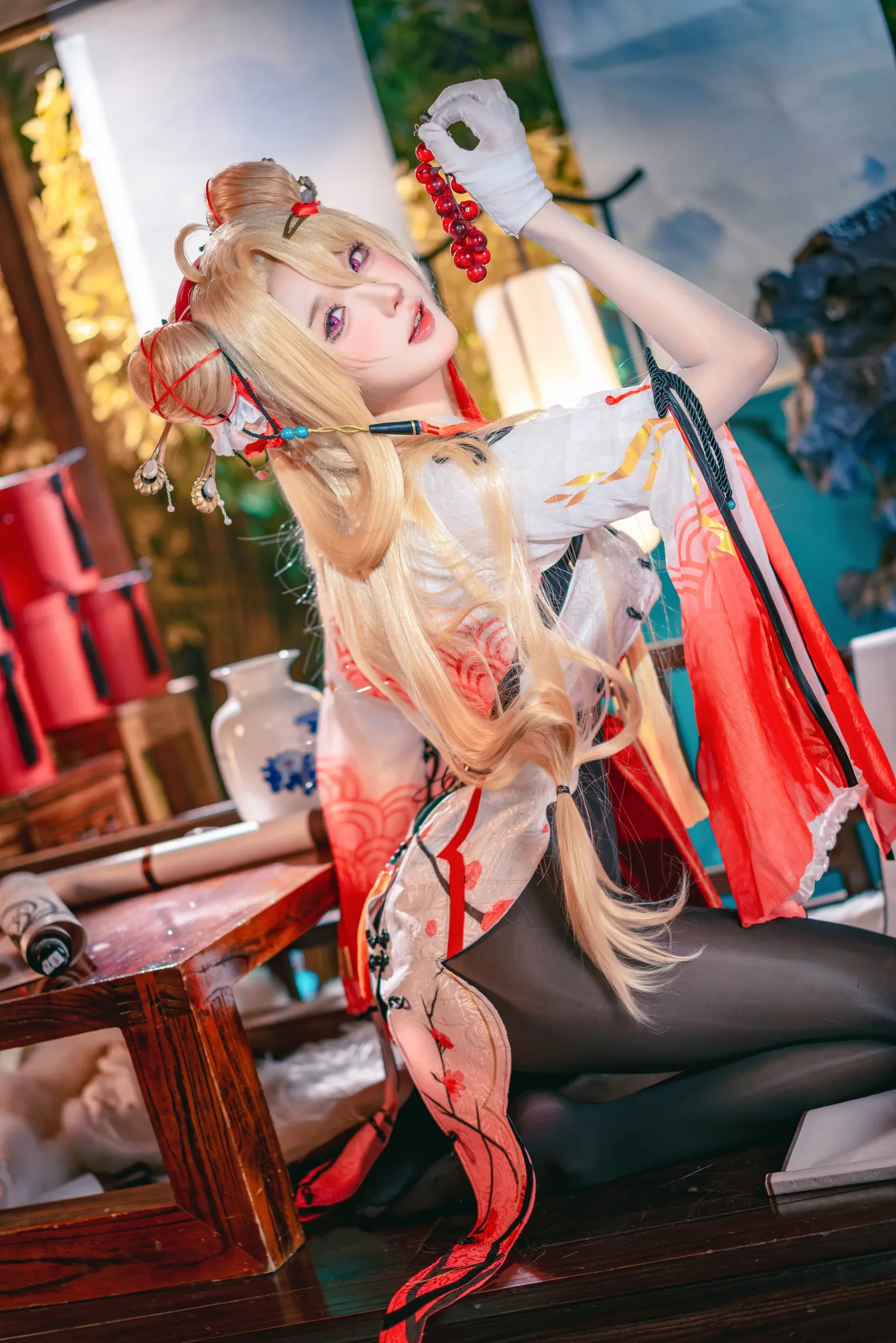 阿包也是兔娘 – 新春交错战线 咎瓦尤斯 Cosplay-第28张