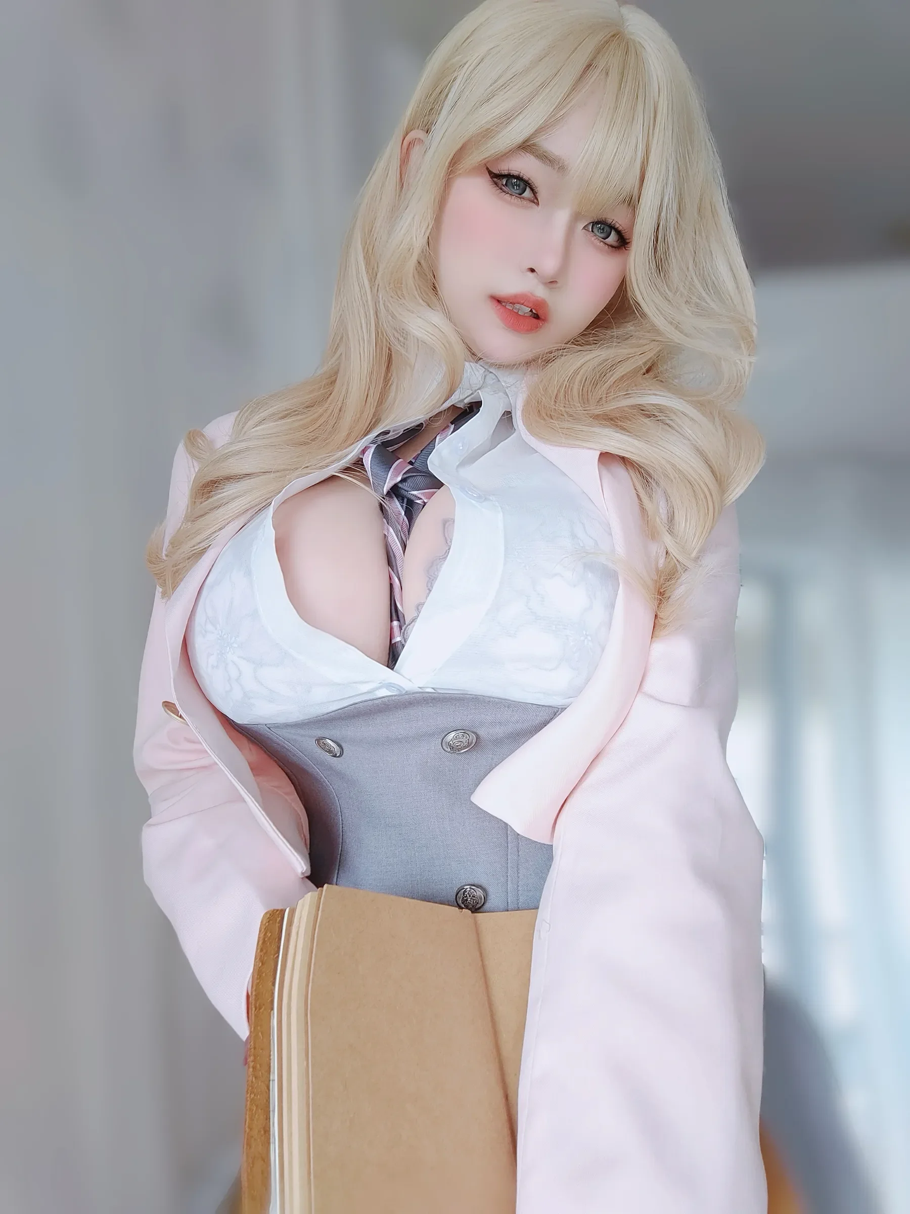 女主K – 催眠傲娇的前辈 Cosplay-第7张