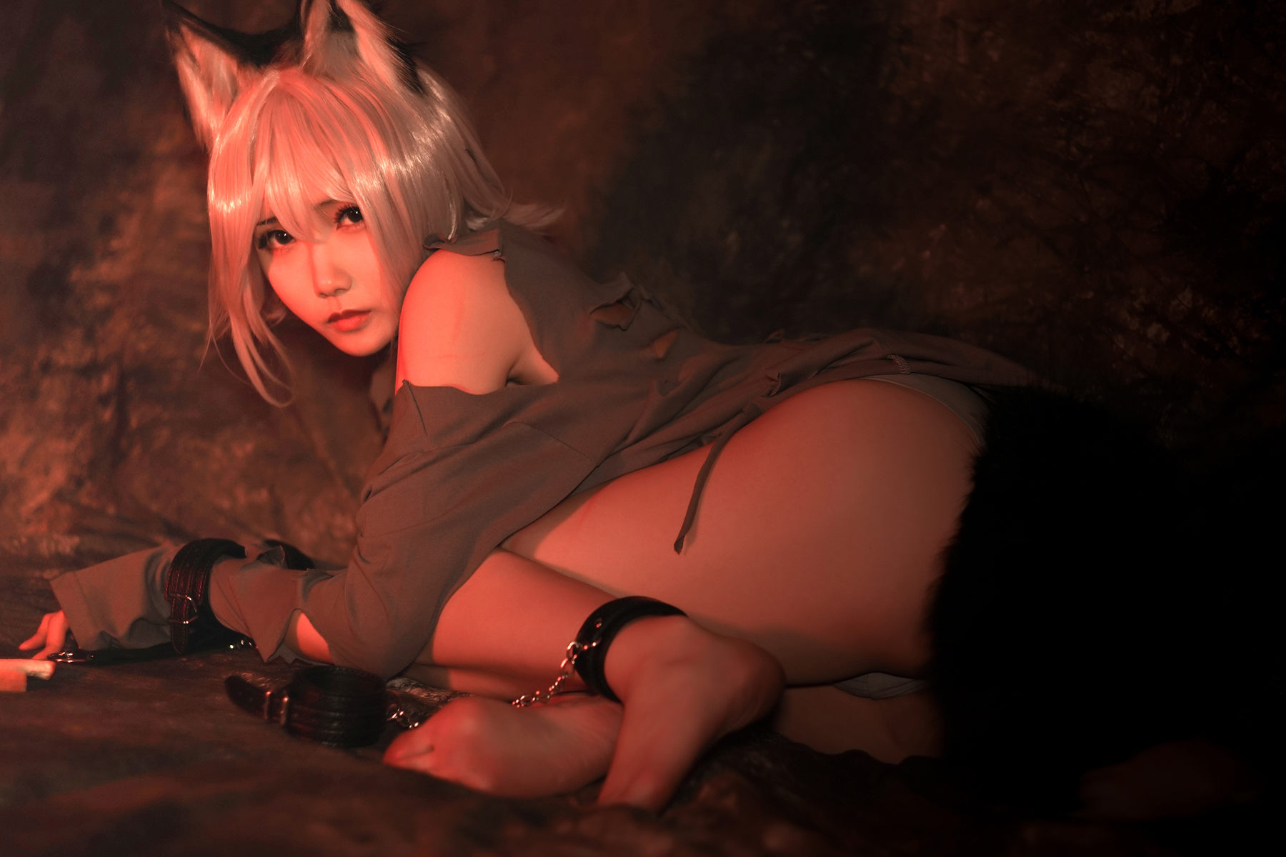 曉美媽 – 奴隷少女 Cosplay-第1张