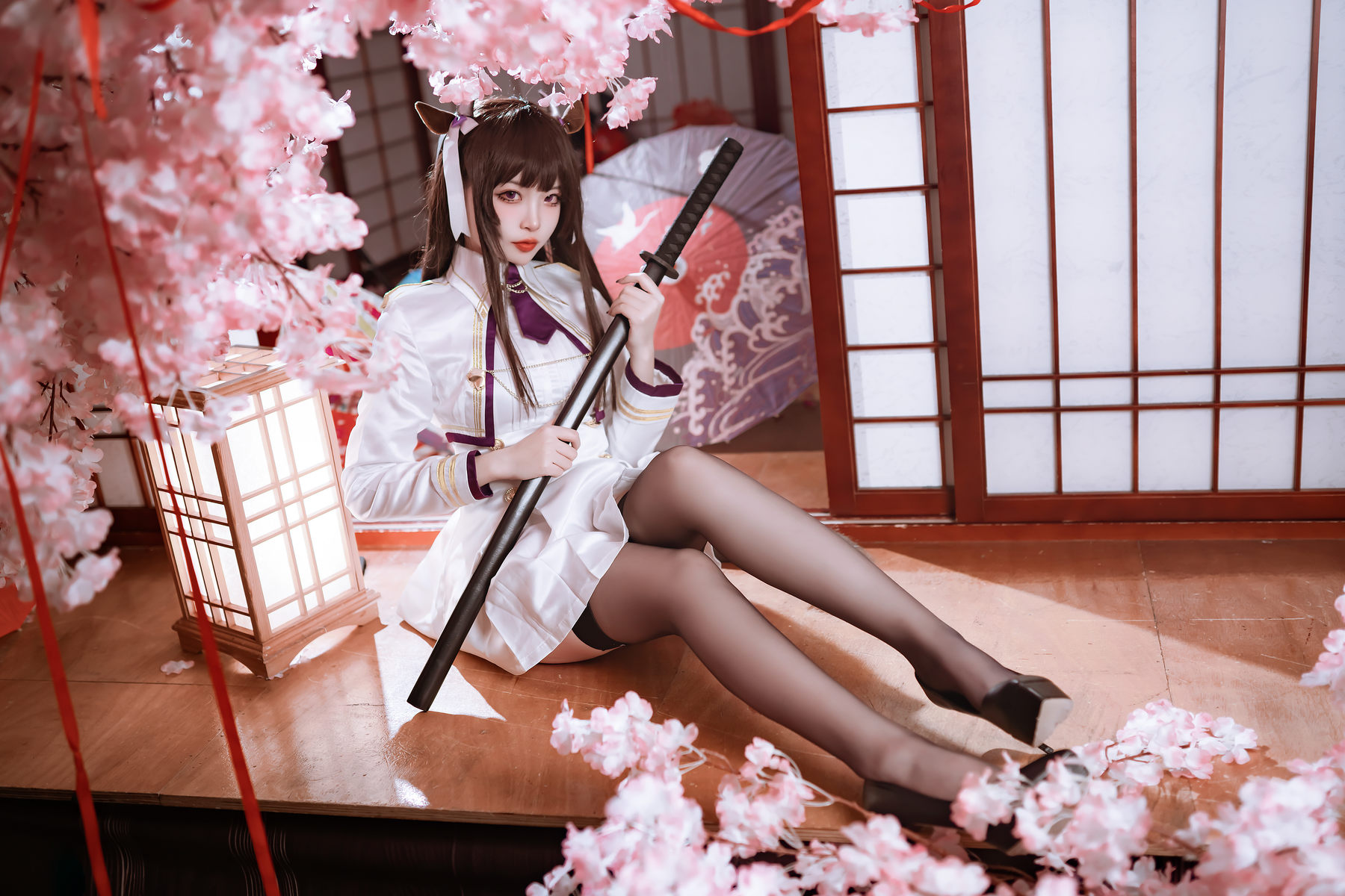 二佐Nisa – 碧蓝樫野 Cosplay-第28张