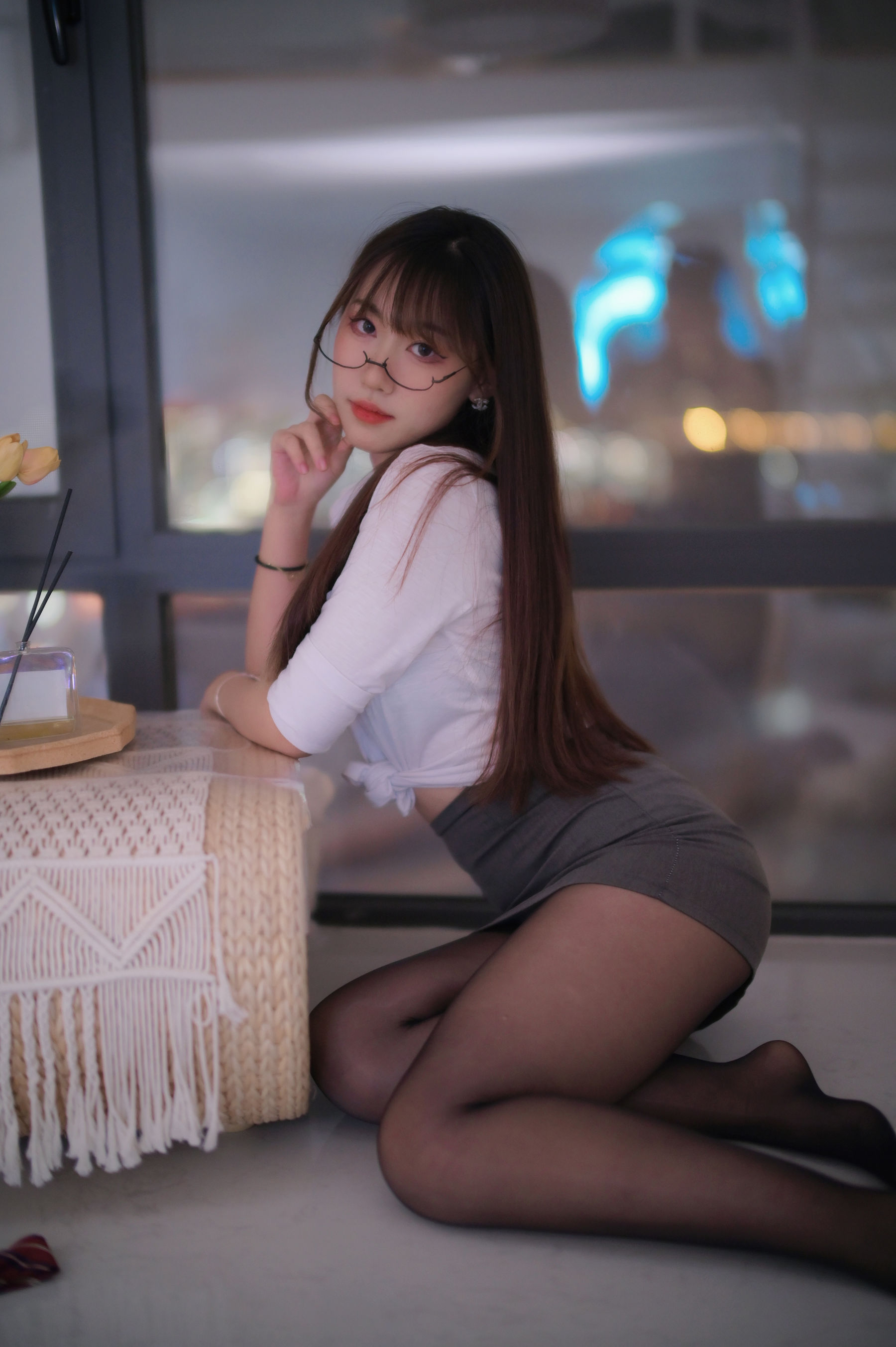 陶可爱 – 制服诱惑 Cosplay-第1张