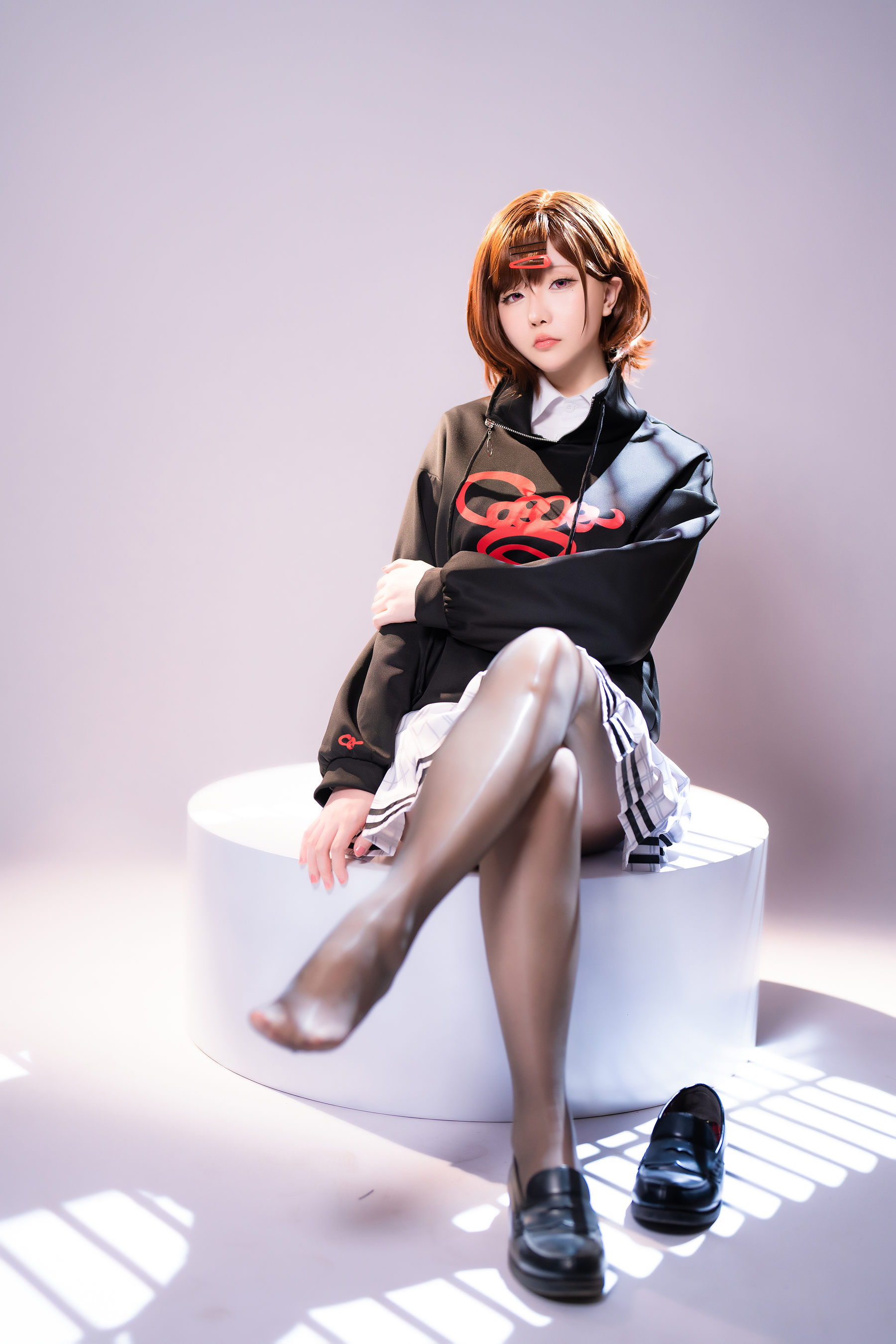 Coser小姐姐星之迟迟 – 偶像大师 樋口円香 Cosplay-第1张