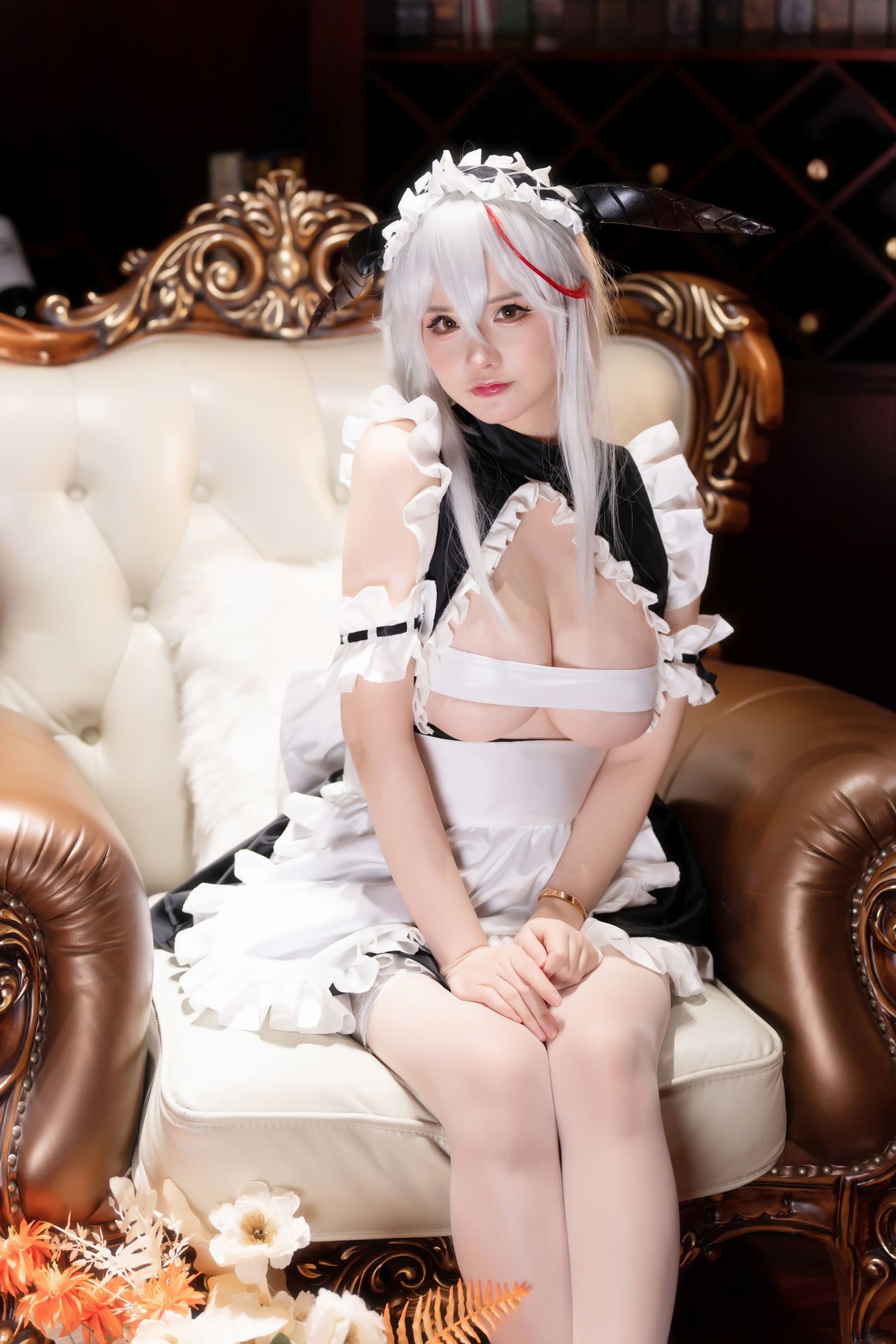 前羽_rr – 埃吉尔女仆 Cosplay-第1张