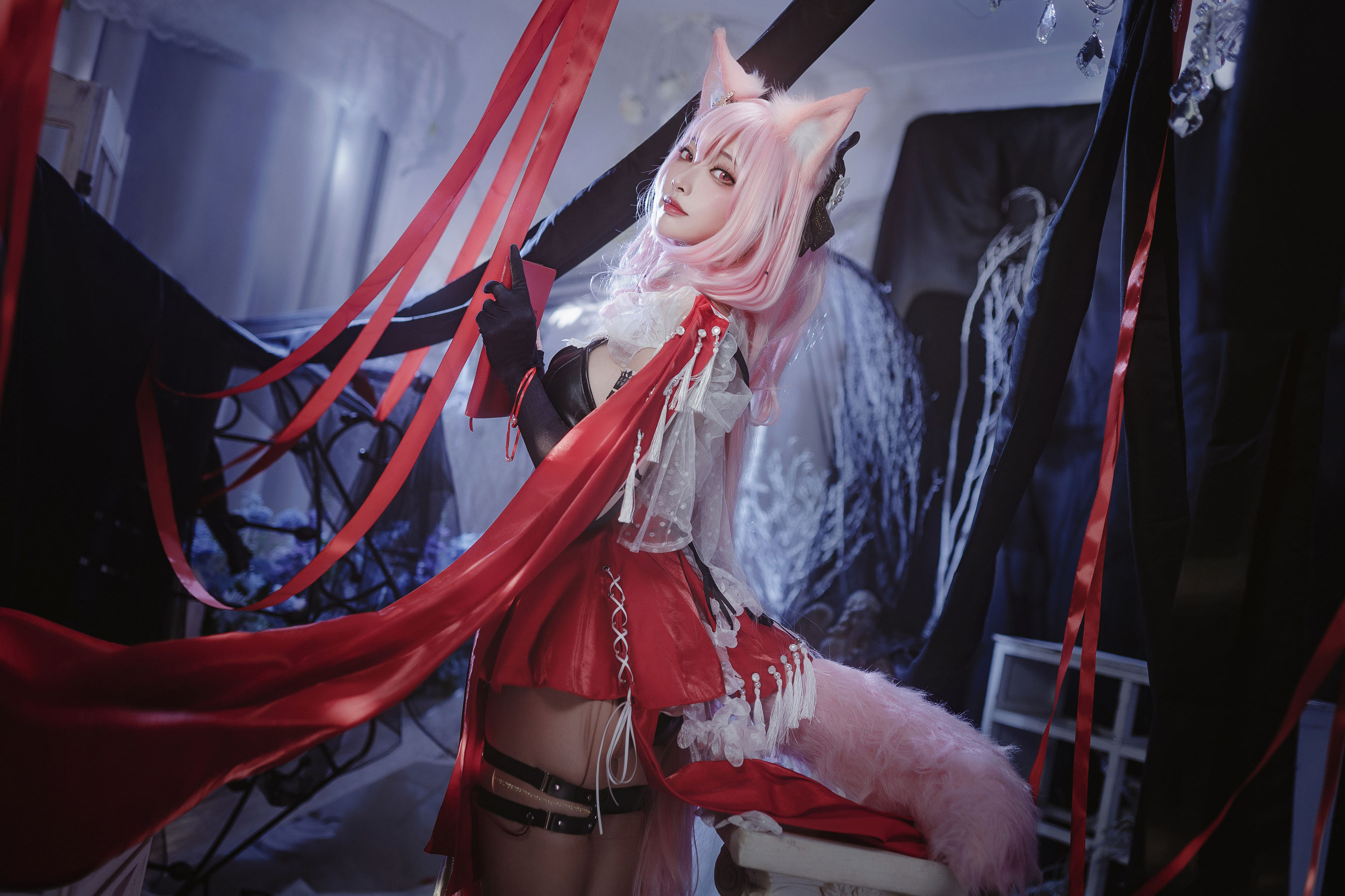 宫本桜 – 明日方舟 鸿雪 Cosplay-第1张
