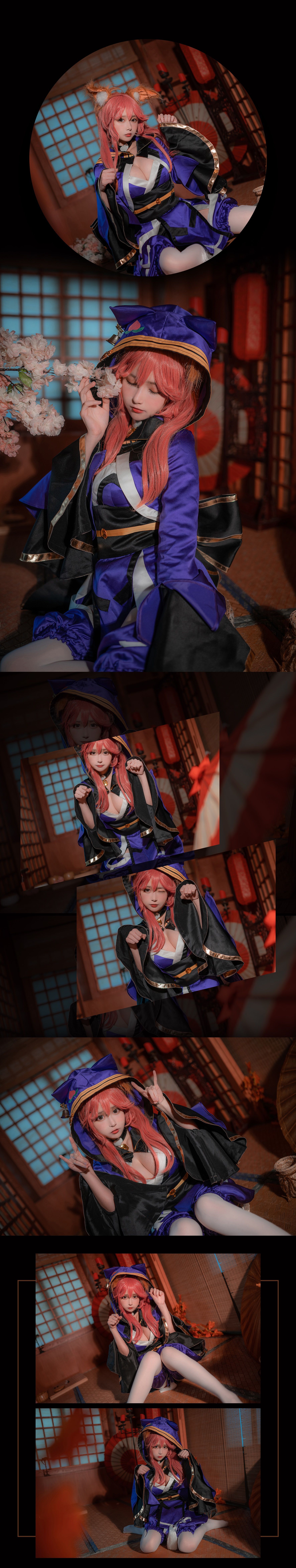凛子酱 – 玉藻前 忠犬 Cosplay-第4张