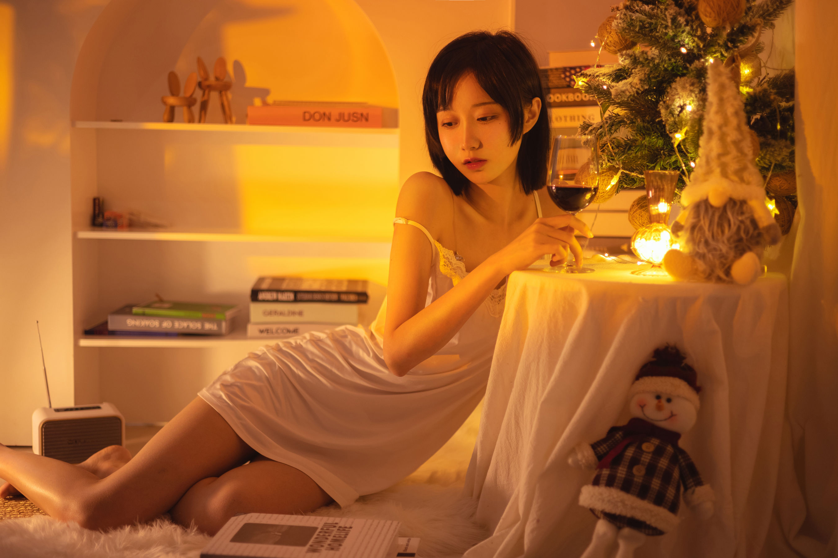 萌系小姐姐木绵绵OwO – 红酒好喝 Cosplay-第2张