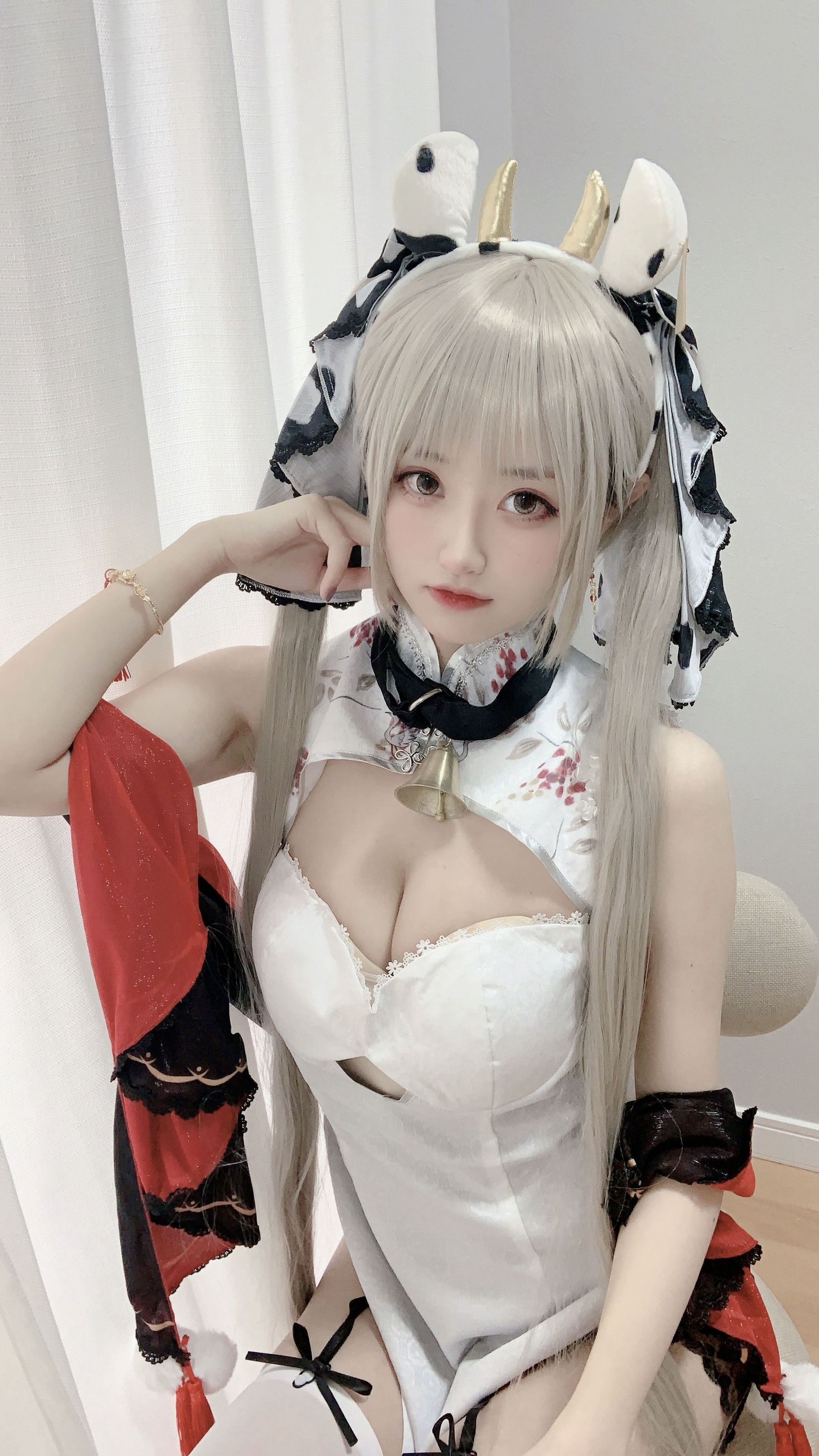 千阳(ちよ) – 可畏半身 Cosplay-第6张