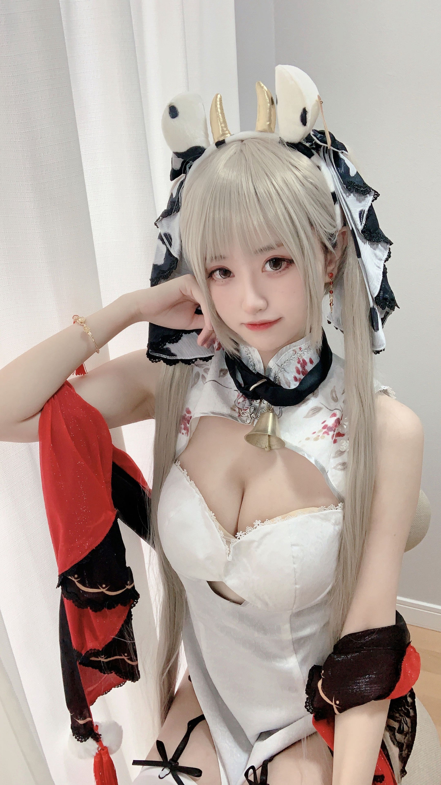 千阳(ちよ) – 可畏半身 Cosplay-第9张