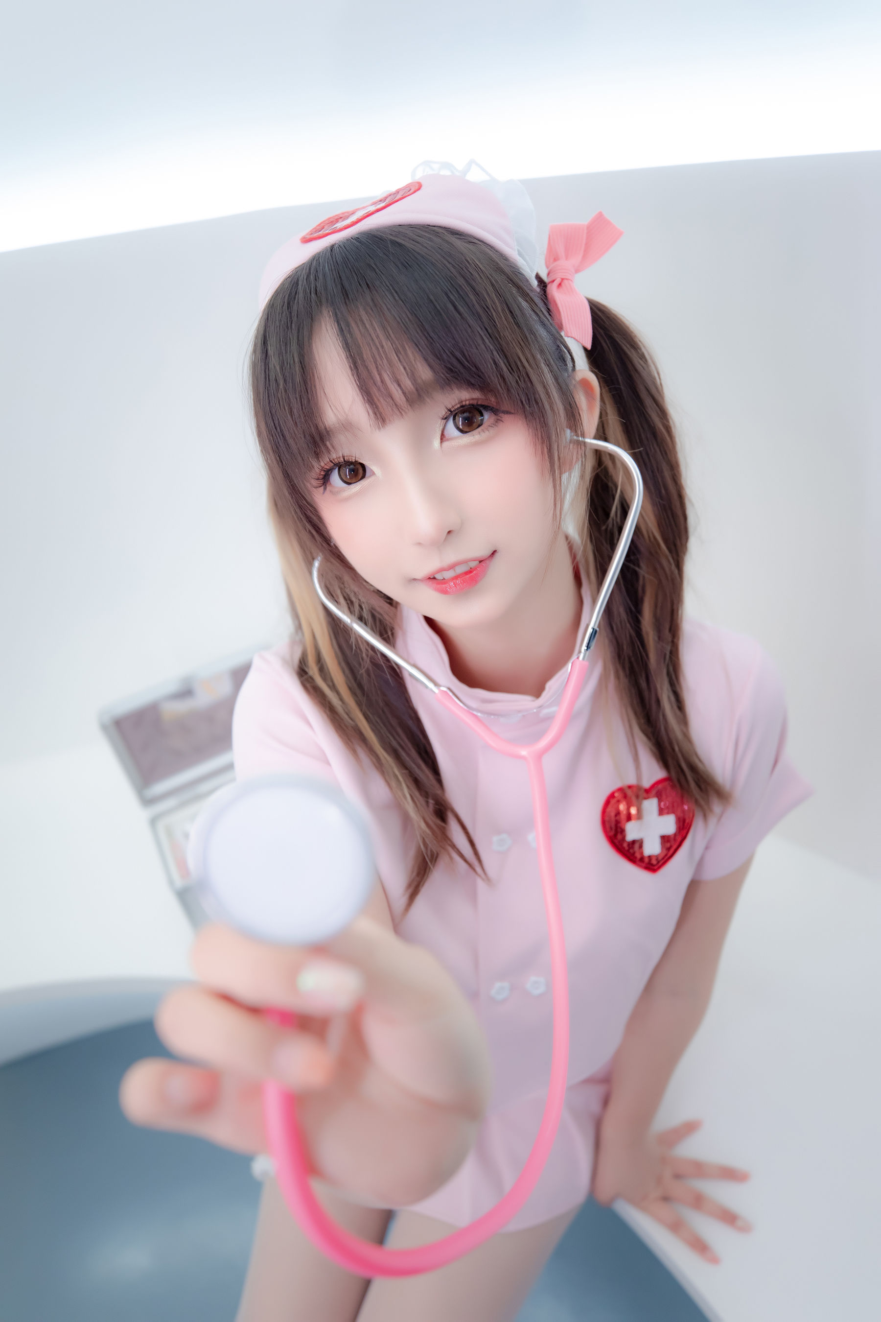 萝莉神楽板真冬 之心身バランス Cosplay-第7张
