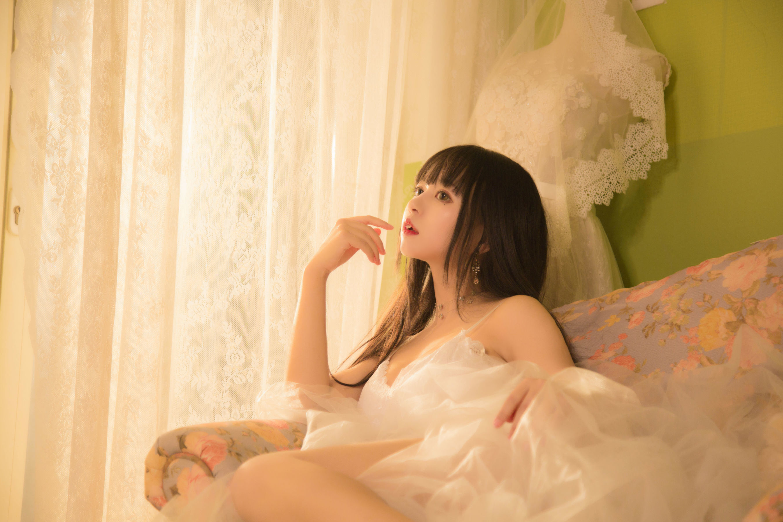 大眼萌妹黑猫猫OvO 少女写真 Cosplay-第2张